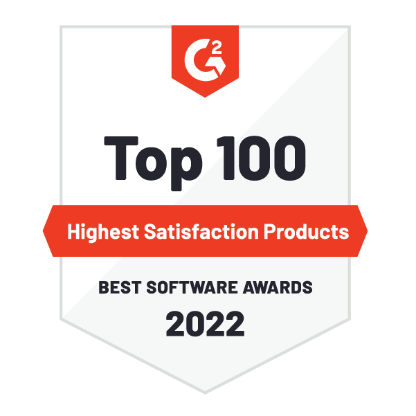 2022 G2 Highest Satisfaction Products